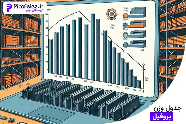 جدول وزن پروفیل